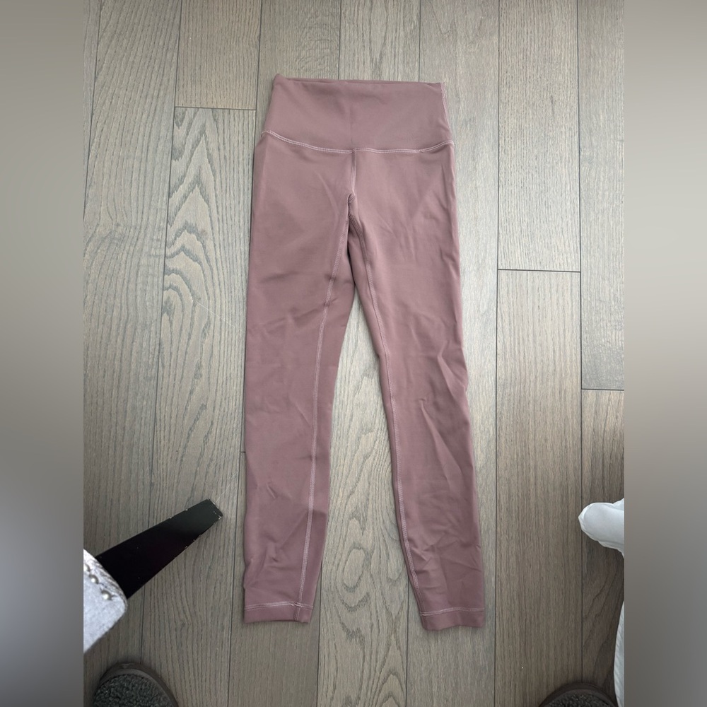 Lululemon Athletica Dusty Rose Leggings High Waist Full Length